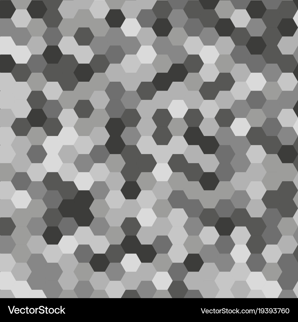 Abstract background of multicolored hexagon vector image