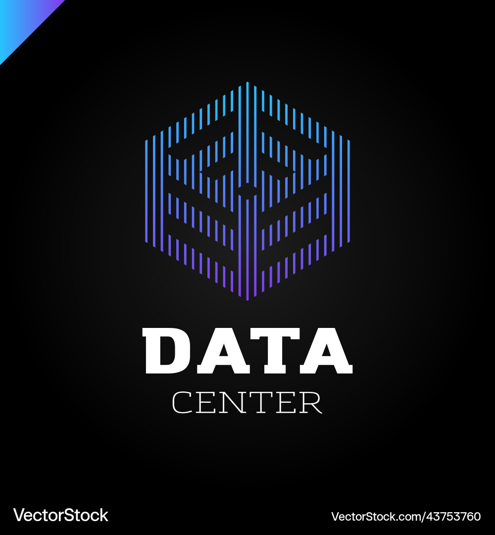 Big data and technology icon Big data and technology icon Vector Image