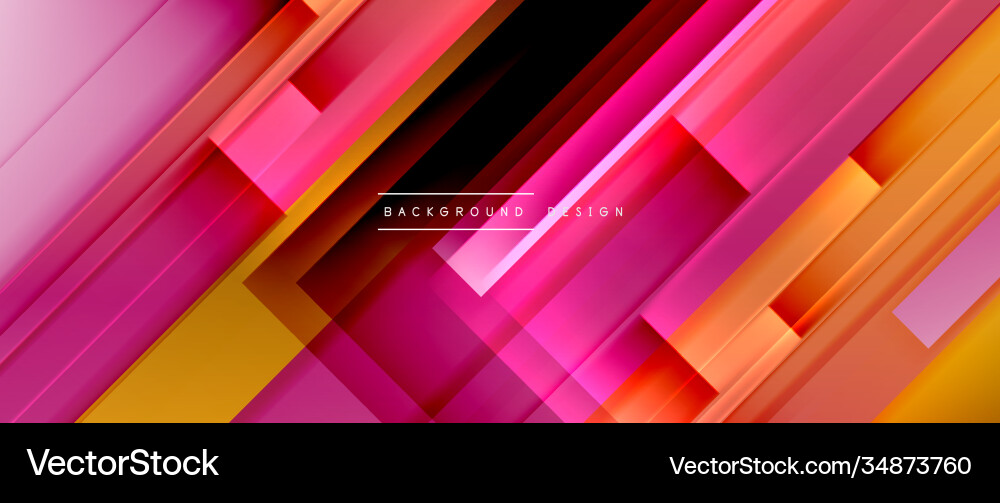 Dynamic lines on fluid color gradient trendy Dynamic lines on fluid color gradient trendy vector image