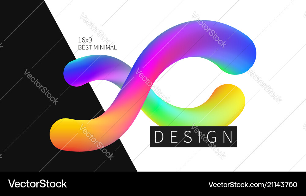 Futuristic design multicolored background Futuristic design multicolored background vector image