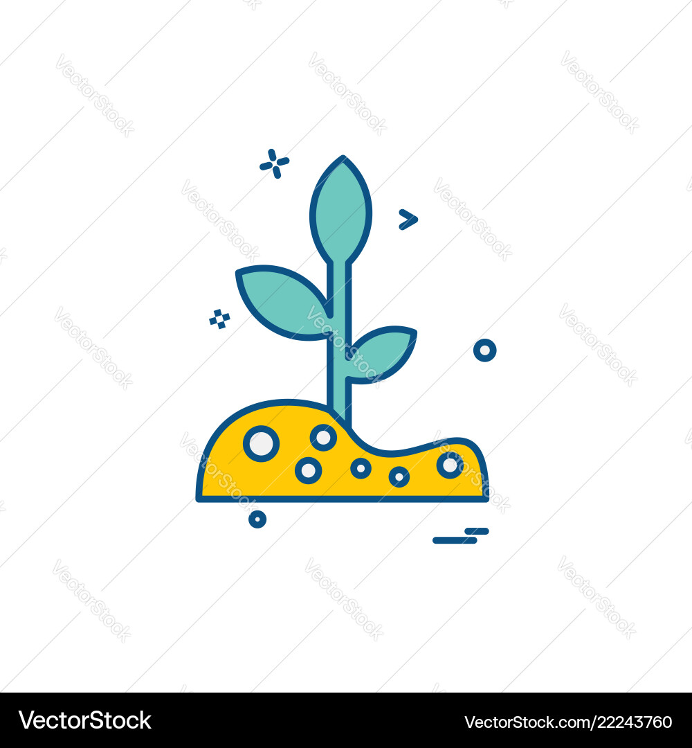 Tree icon design Tree icon design vector image