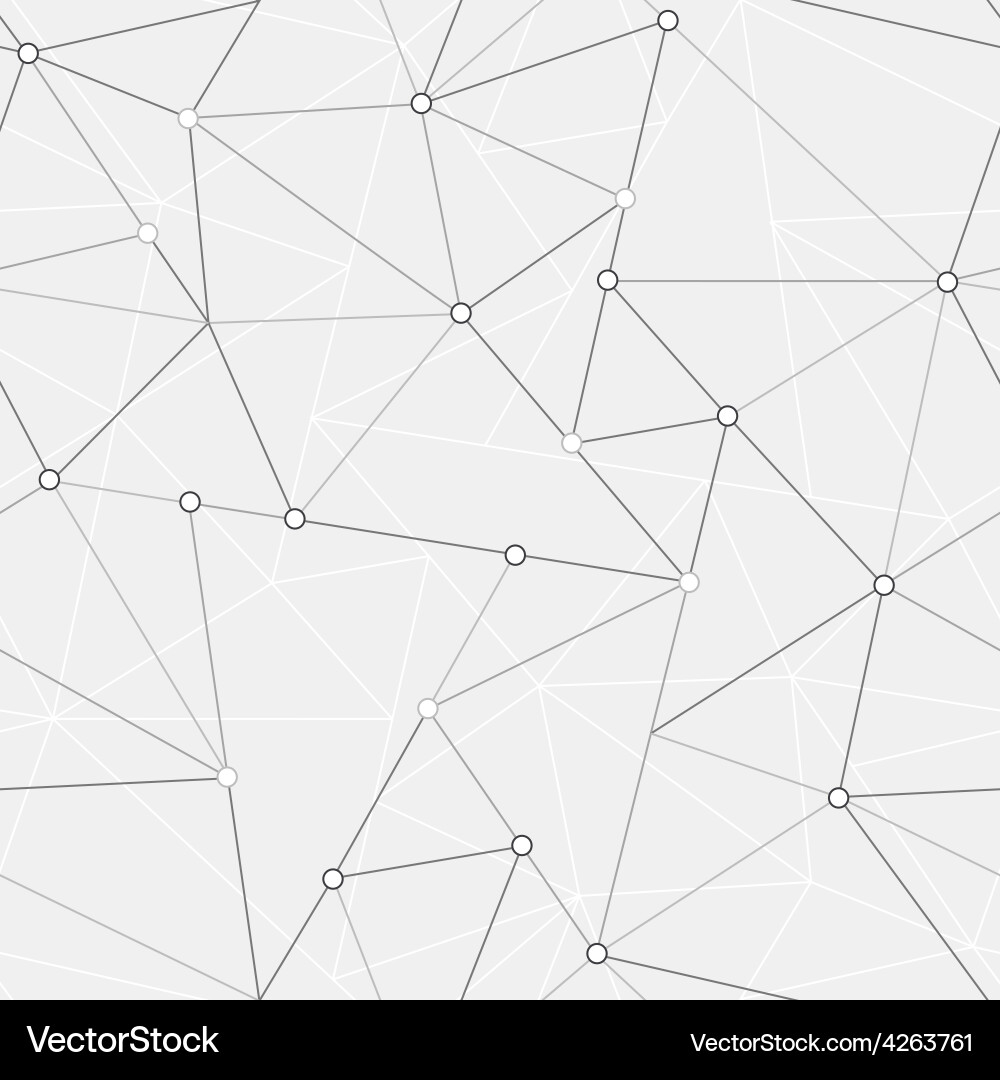 Geometric Tech Pattern vector image