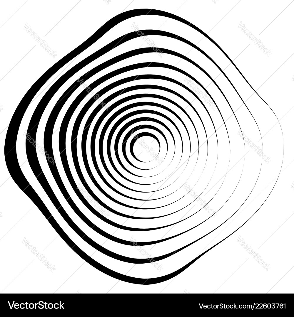 Radial lines with rotating distortion abstract Radial lines with rotating distortion abstract Vector Image