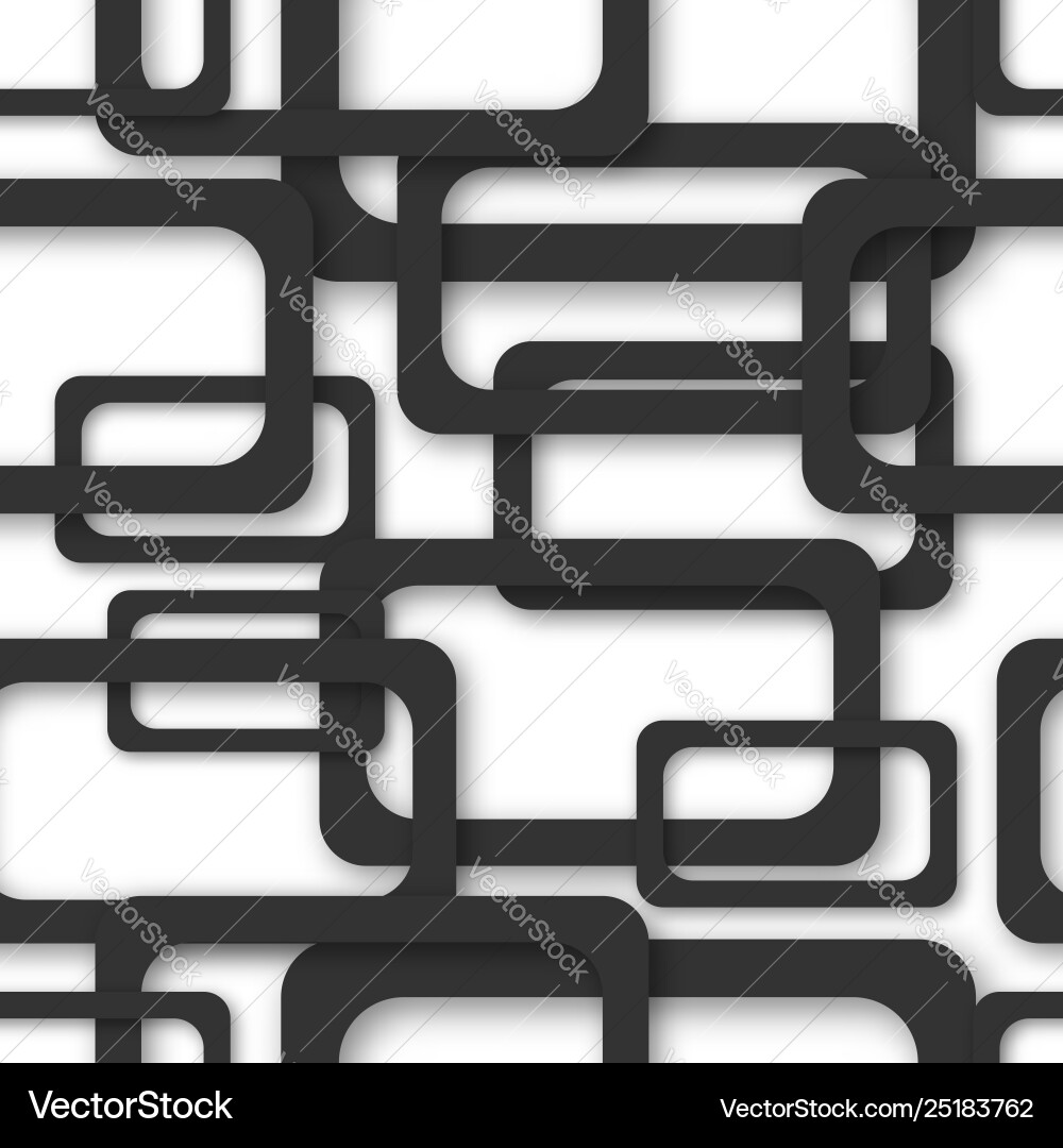 Abstract seamless pattern rectangle frames Abstract seamless pattern rectangle frames Vector Image