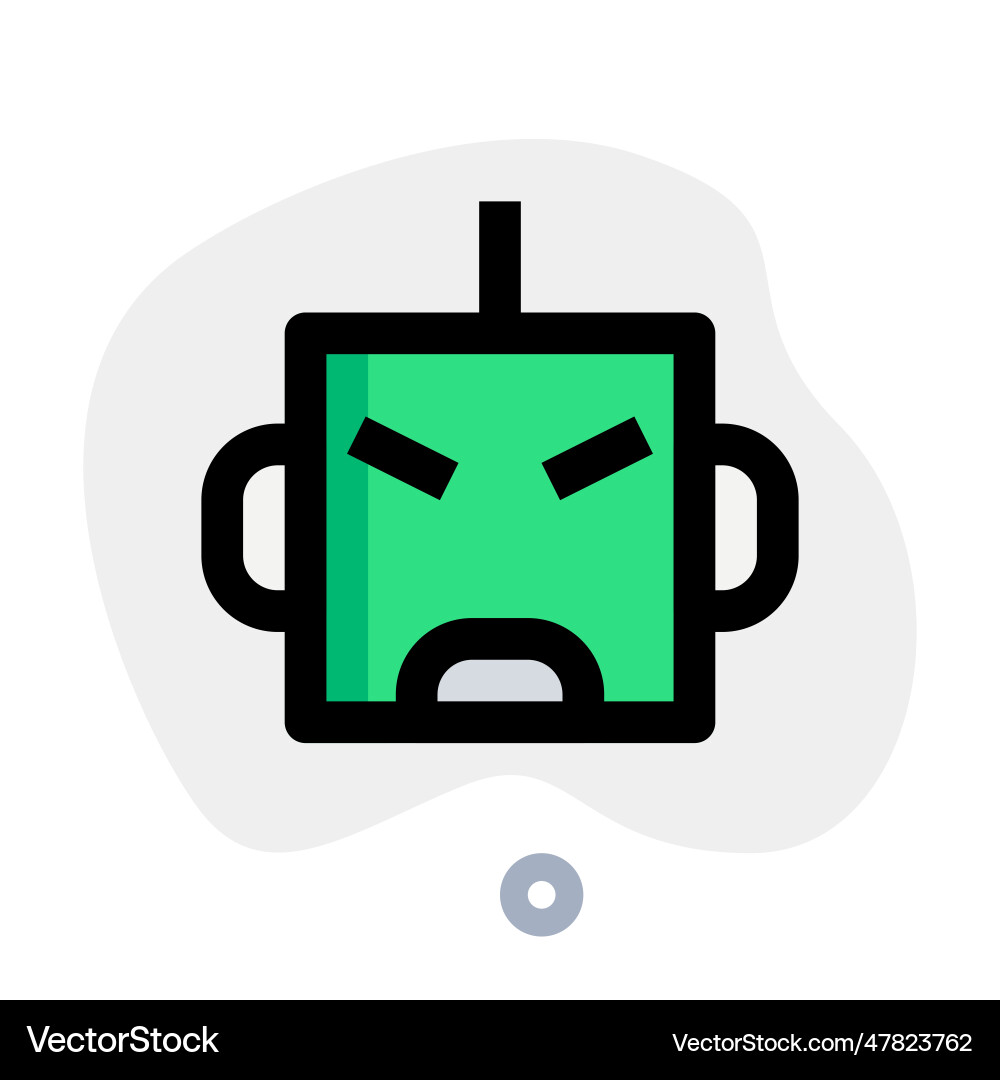 Automated software application installed vector image
