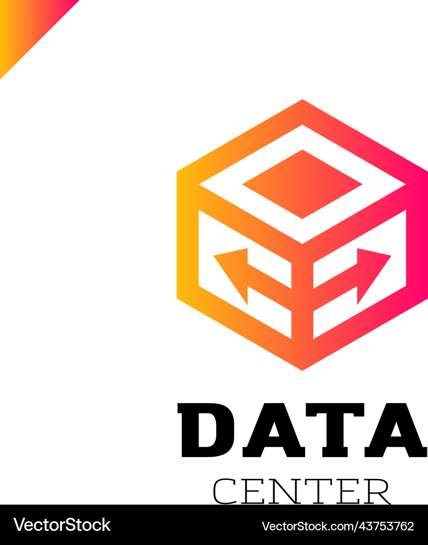 Big data and technology icon Vector Image