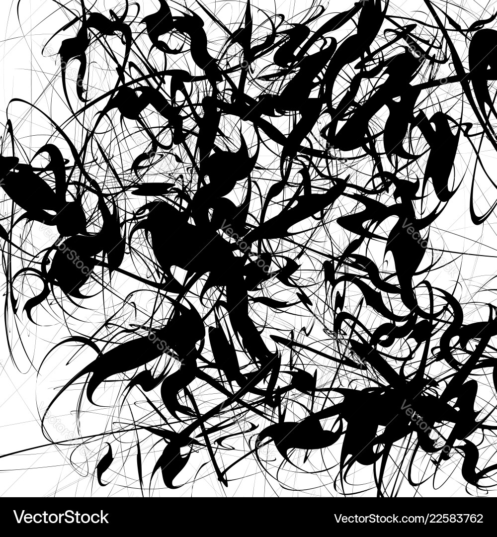 Black and white texture pattern with random Black and white texture pattern with random vector image