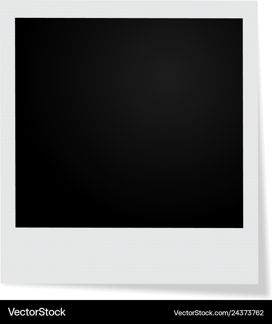 Frame on white background with shadow Frame on white background with shadow vector image
