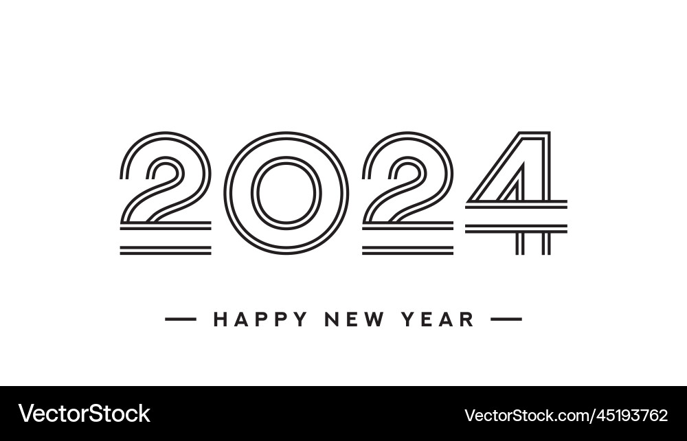 Frohes neues Jahr 2023 Symbol Design Frohes neues Jahr 2023 Symbol Design vektorbild