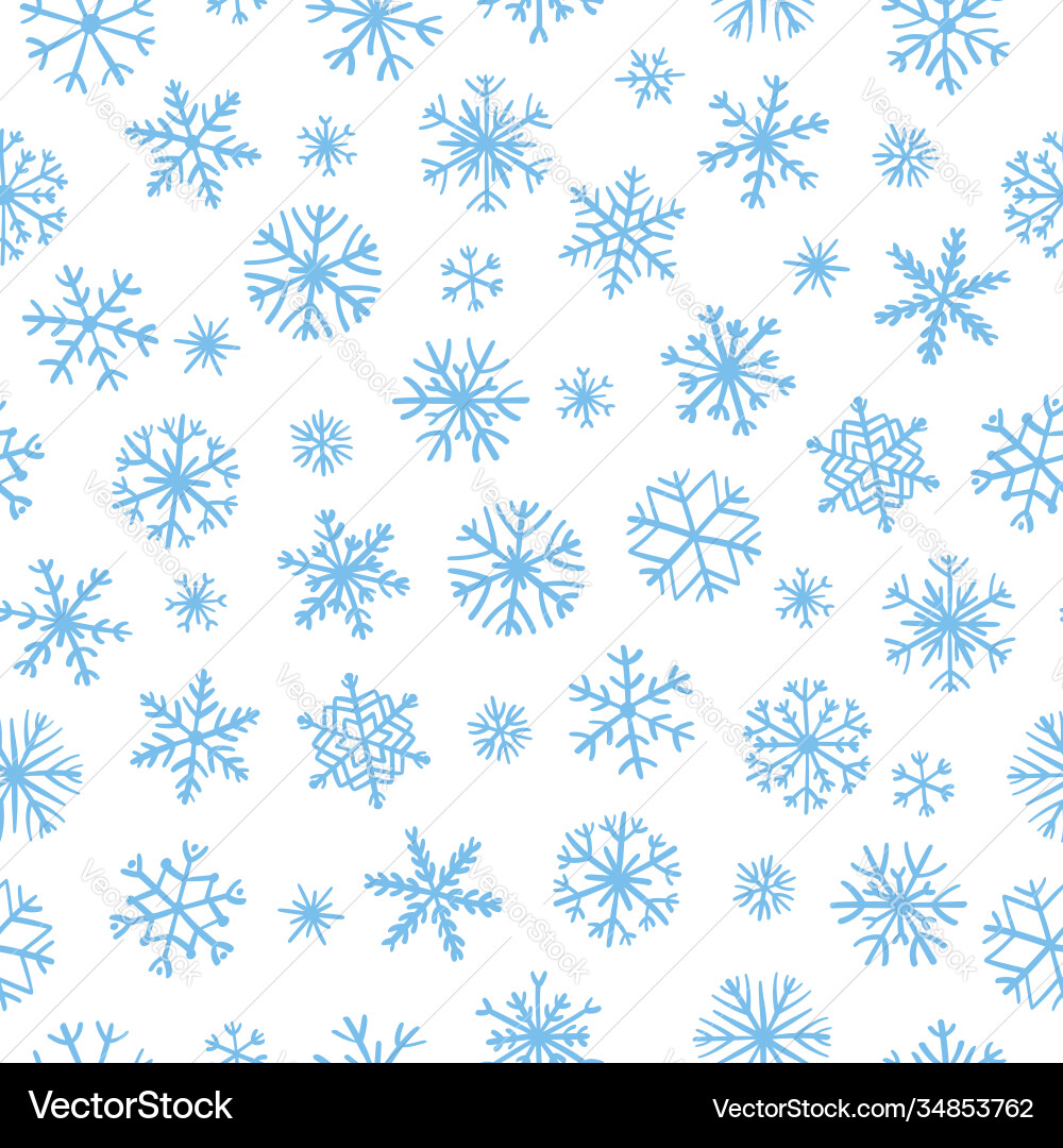 Seamless pattern with different hand-drawn Seamless pattern with different hand-drawn vector image