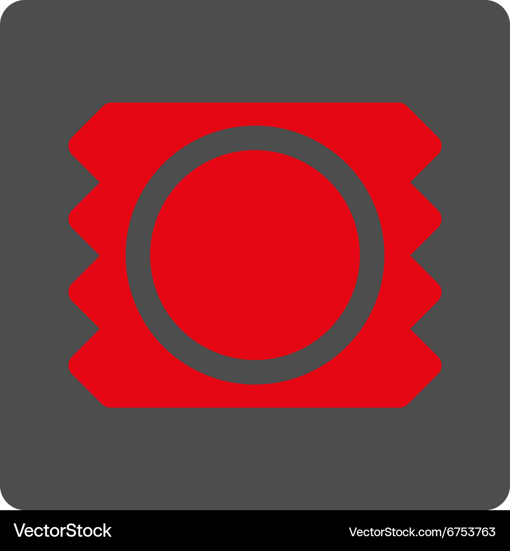 Contraception rounded square button vector image