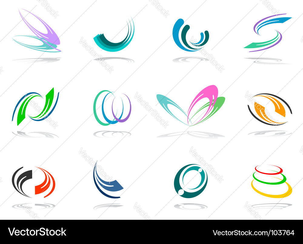 Creative Symbol Collection vector image