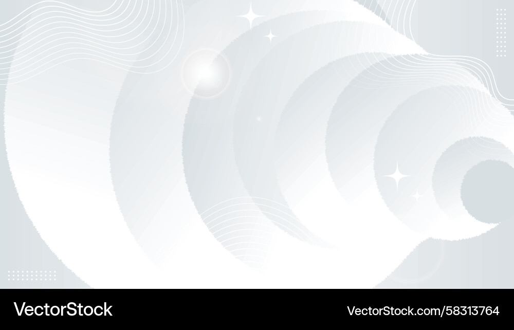 Modern Gray Circle Gradient Background Vector Image