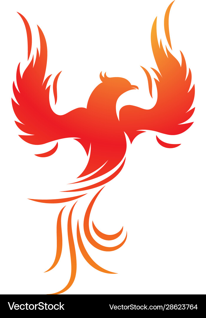 Phoenix icon Phoenix icon vector image