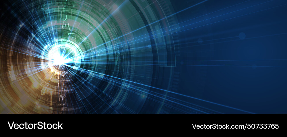 Abstract background futuristic technology style Vector Image