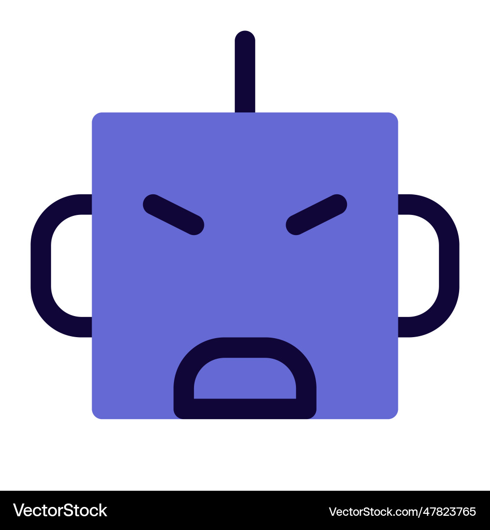 Automated software application installed vector image