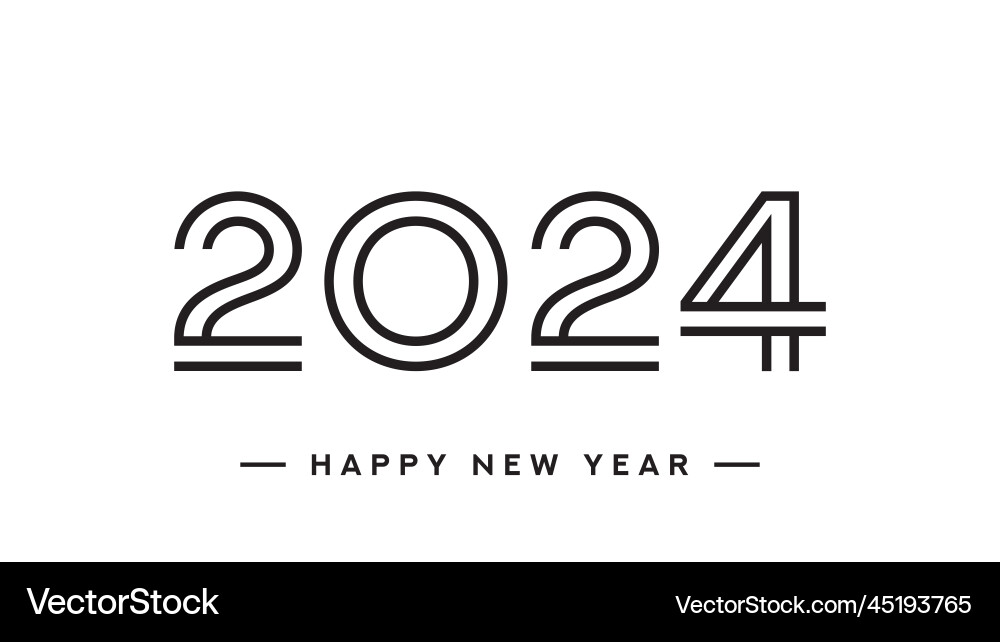 Frohes neues Jahr 2023 logo design Frohes neues Jahr 2023 logo design vektorbild