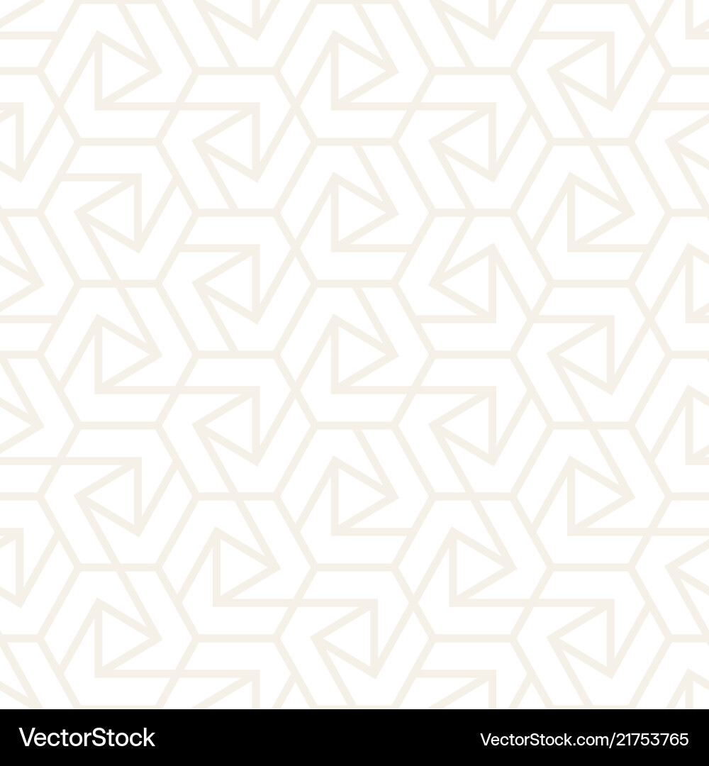 Subtle Lines Mosaic Pattern vector image