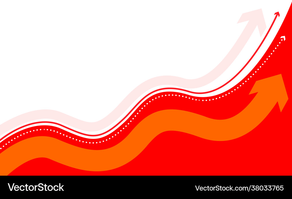 Template for banner and with red Template for banner and with red vector image