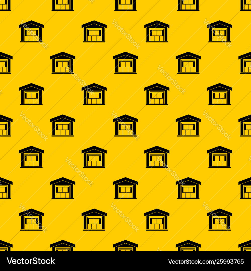 Warehouse building pattern Warehouse building pattern Vector Image