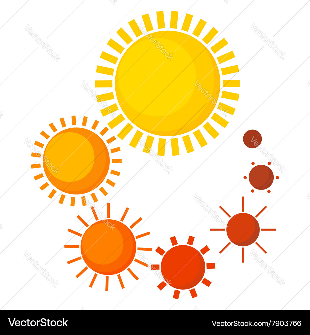 Loading process circular icon cartoon style vector image