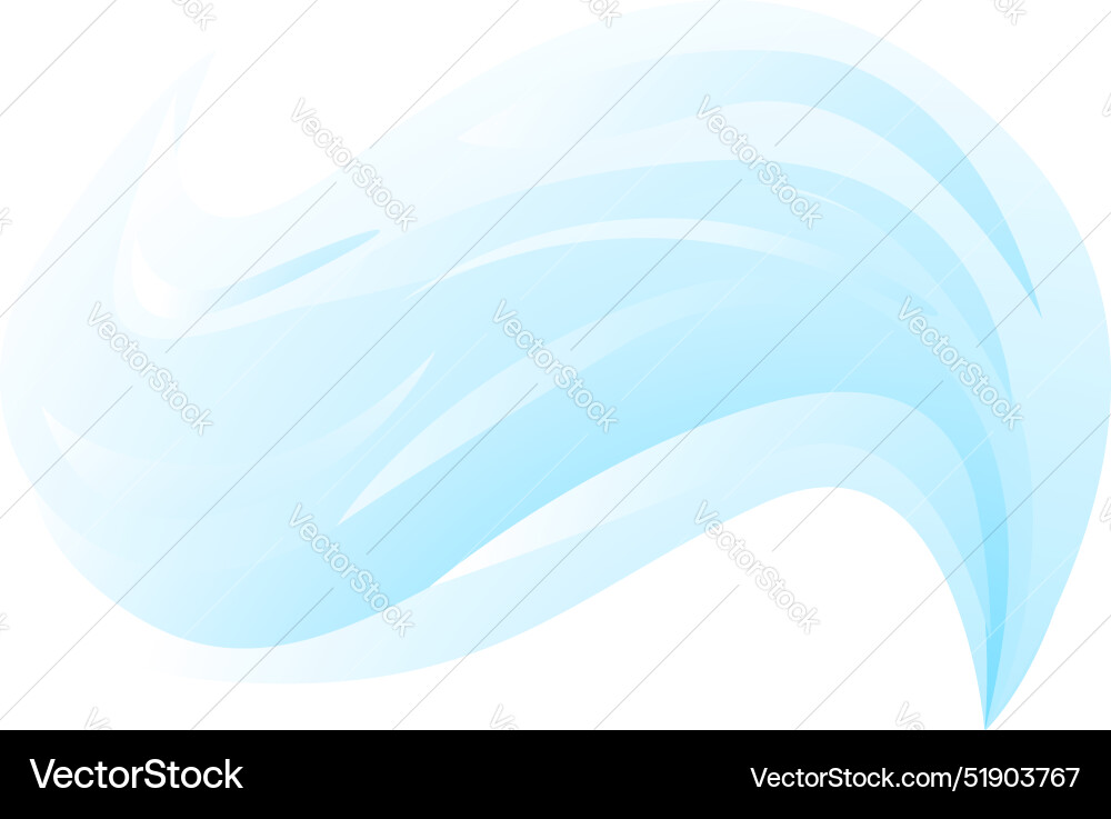 Abstract blue wave background creating a flowing Abstract blue wave background creating a flowing vector image