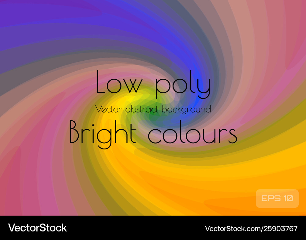 Abstract low poly background in form Abstract low poly background in form vector image