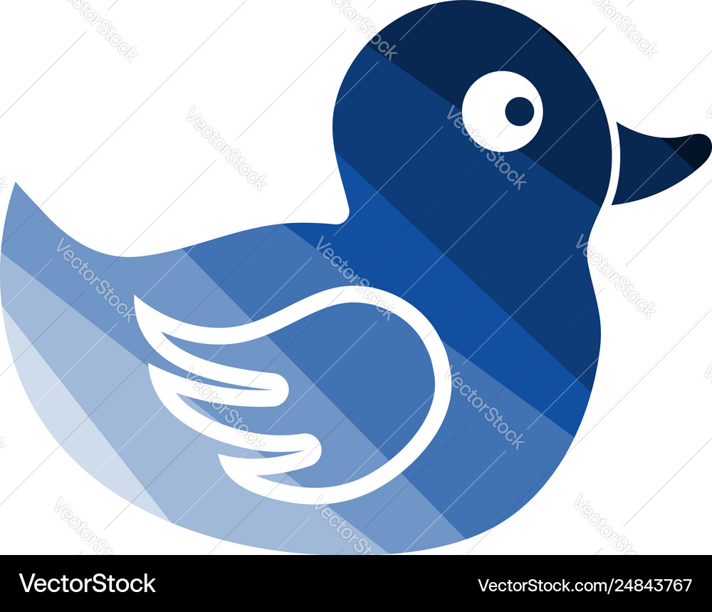 Bath duck icon Royalty Free Vector Image - VectorStock