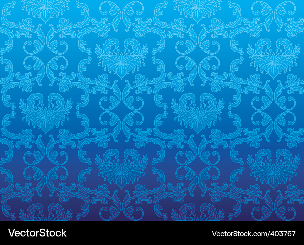 Damask background Vector Image