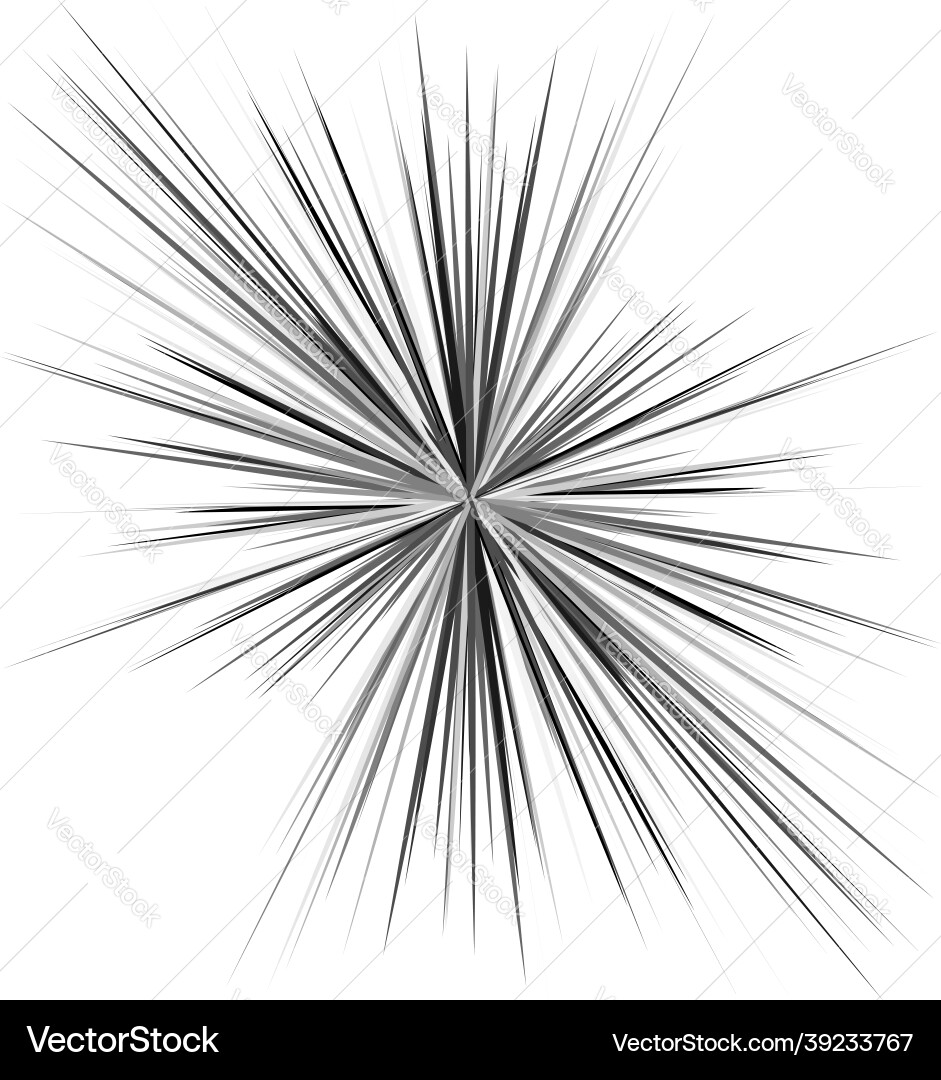 Radial radiating dynamic rays beams lines Radial radiating dynamic rays beams lines Vector Image
