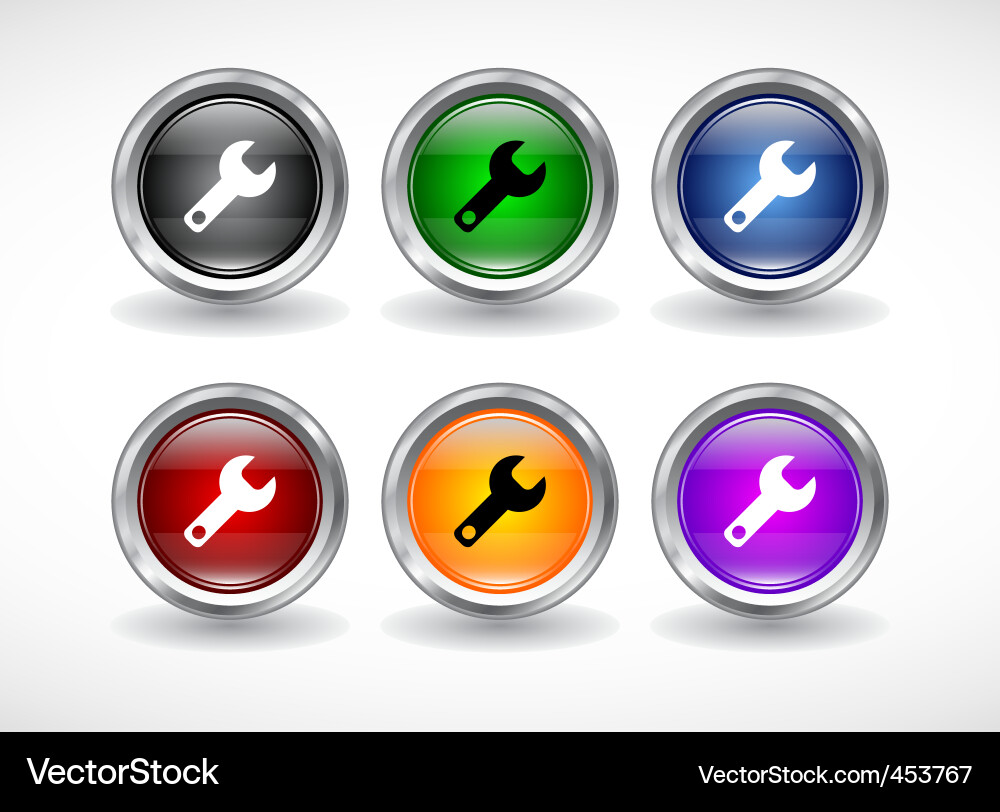Web design icons vector image