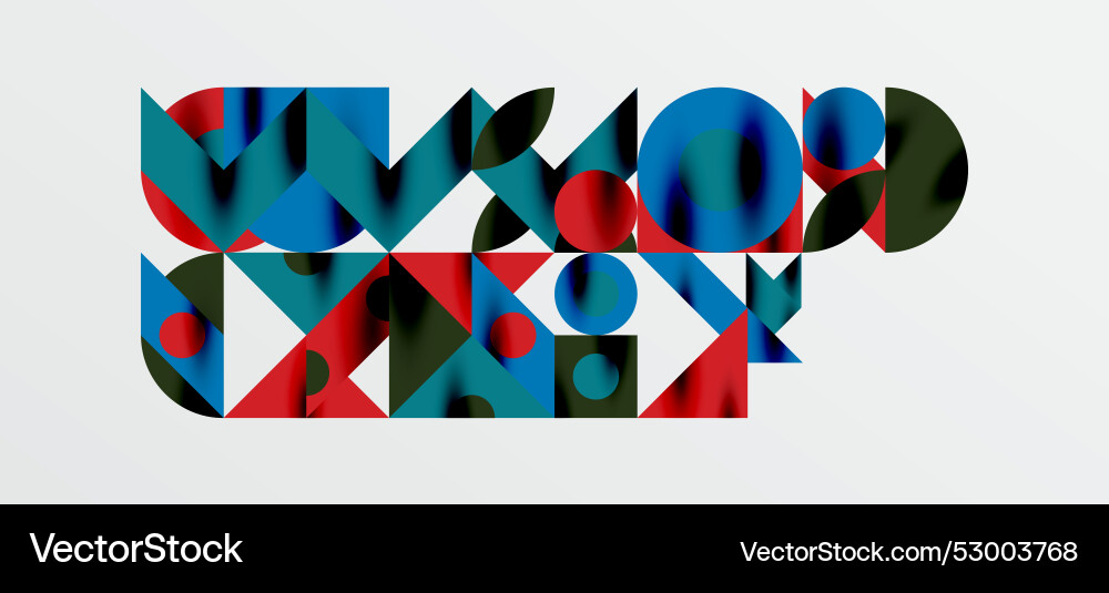 Geometric neo patterns abstract background Vector Image
