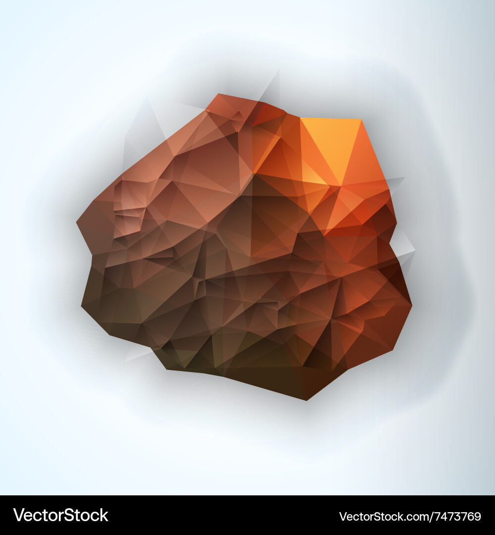 Geometric triangular abstract background vector image