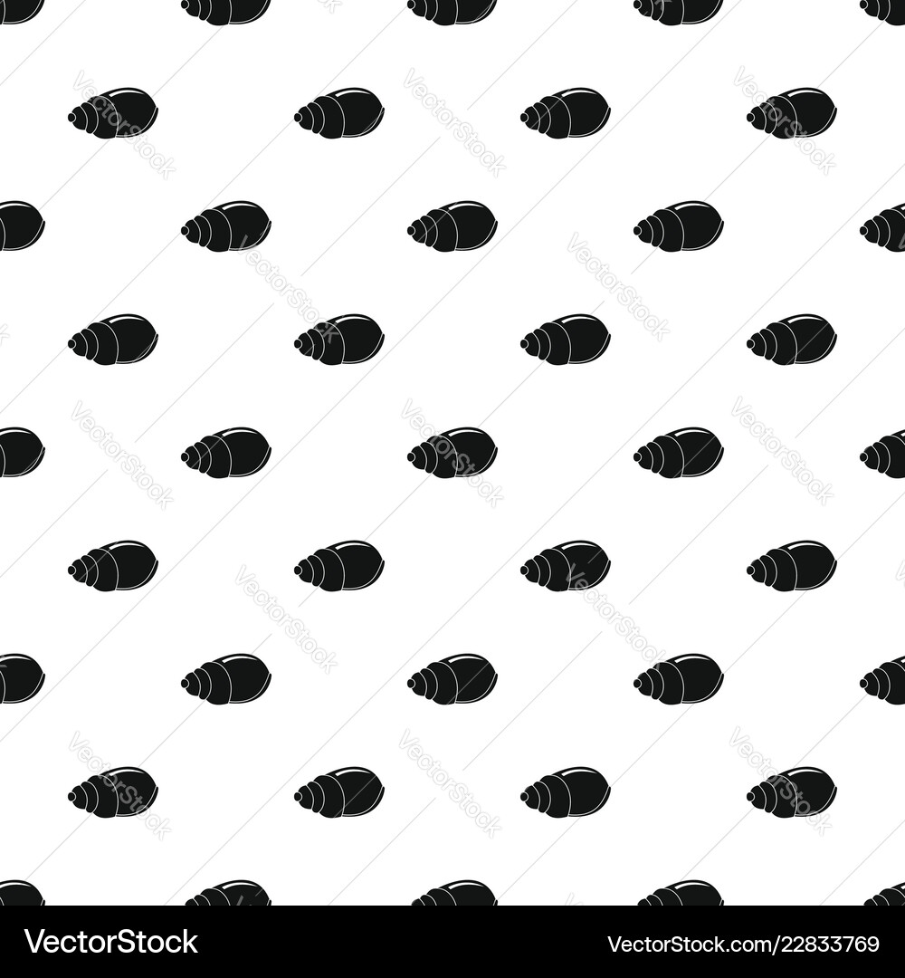 Single shell pattern seamless vector image