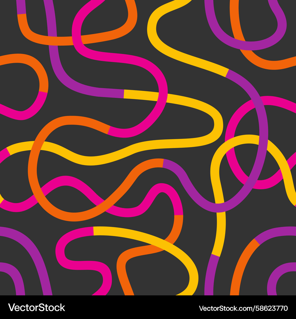 Abstract pattern of evenly spaced curving lines Abstract pattern of evenly spaced curving lines Vector Image
