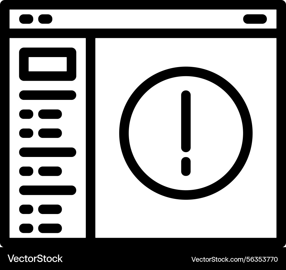 Computer icon symbol image Vector Image