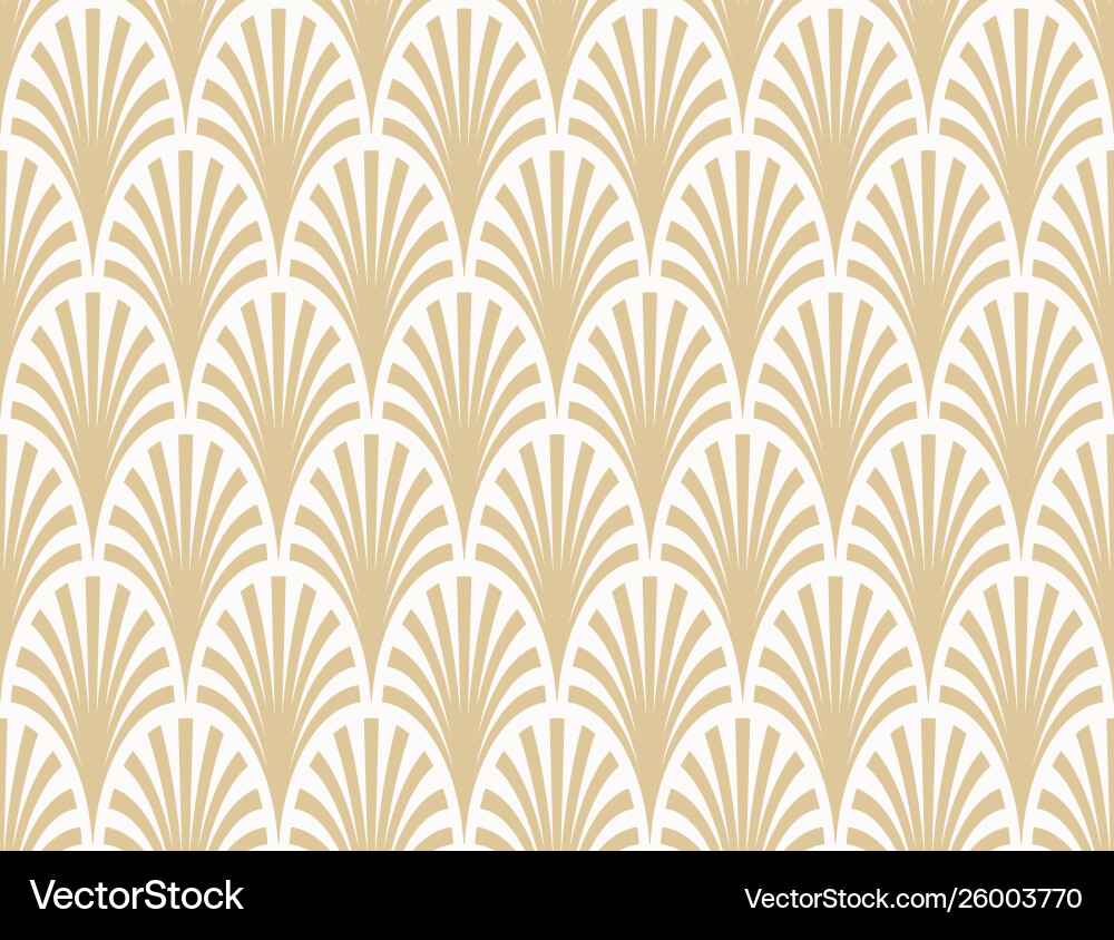 Seamless abstract palm branch pattern vector image