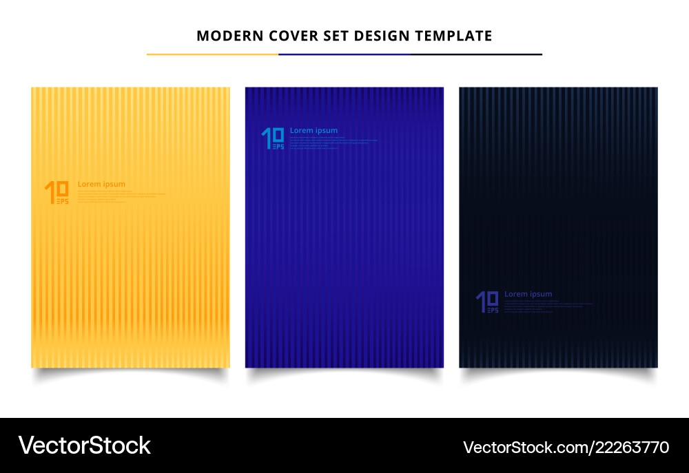 Set of abstract lines patterns minimal covers Set of abstract lines patterns minimal covers vector image