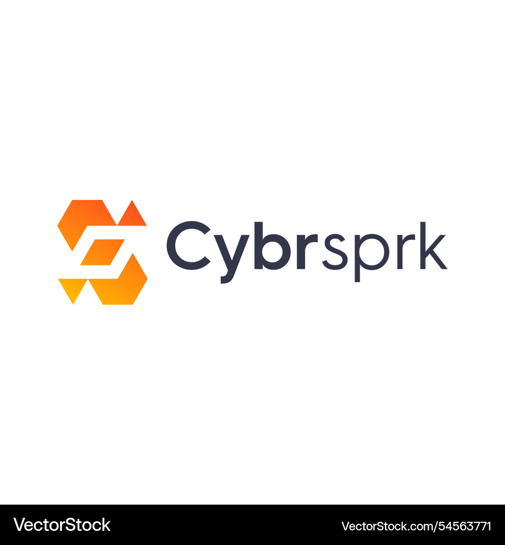 Abstract technology logo Royalty Free Vector Image