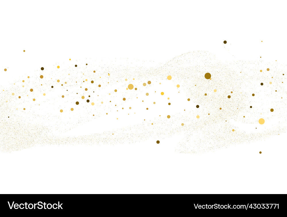 Licht Silber Gold Glitzer Konfetti Licht Silber Gold Glitzer Konfetti vektorbild