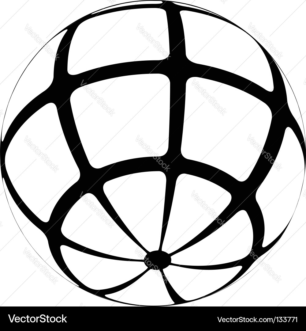 Wireframe vector image