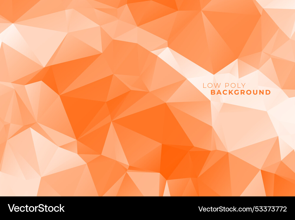 Abstract low poly pattern gradient background vector image