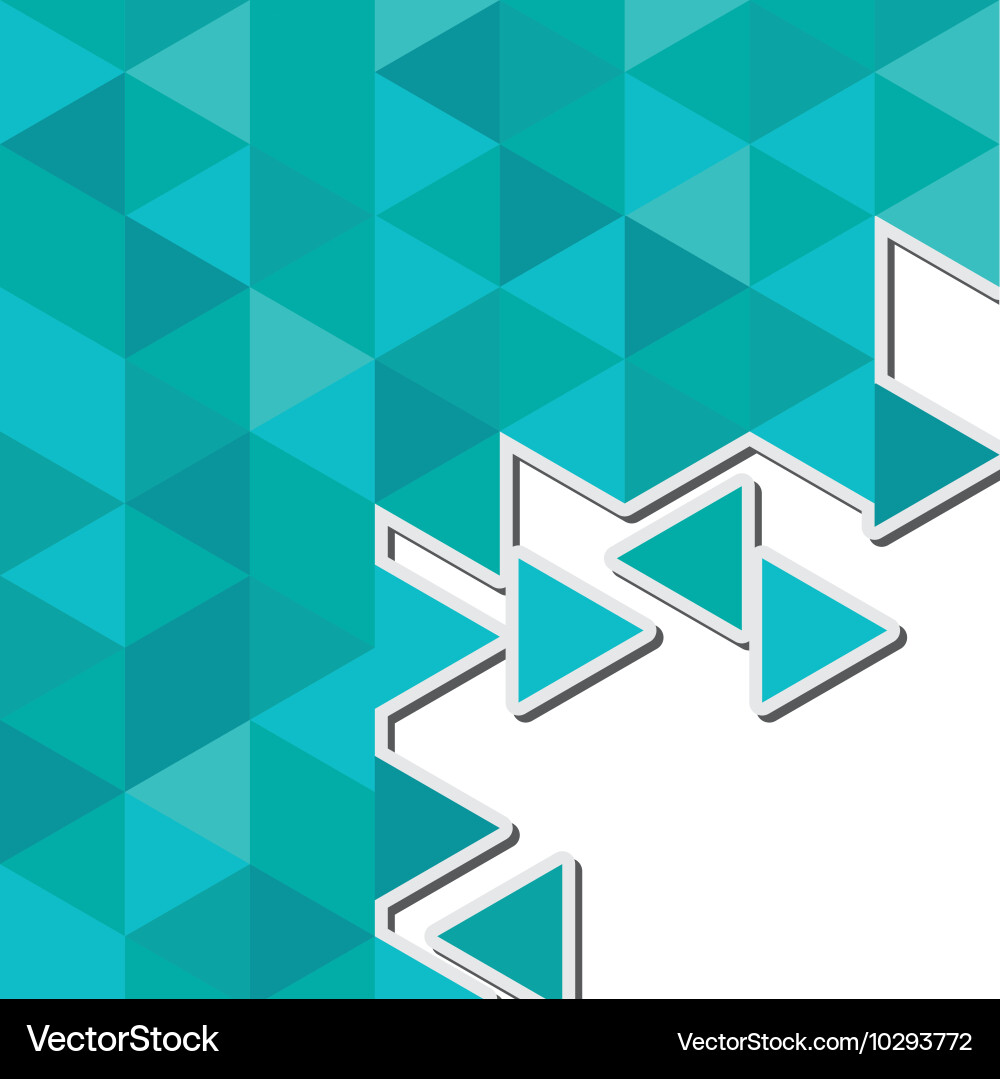 Abstract triangle background Vector Image
