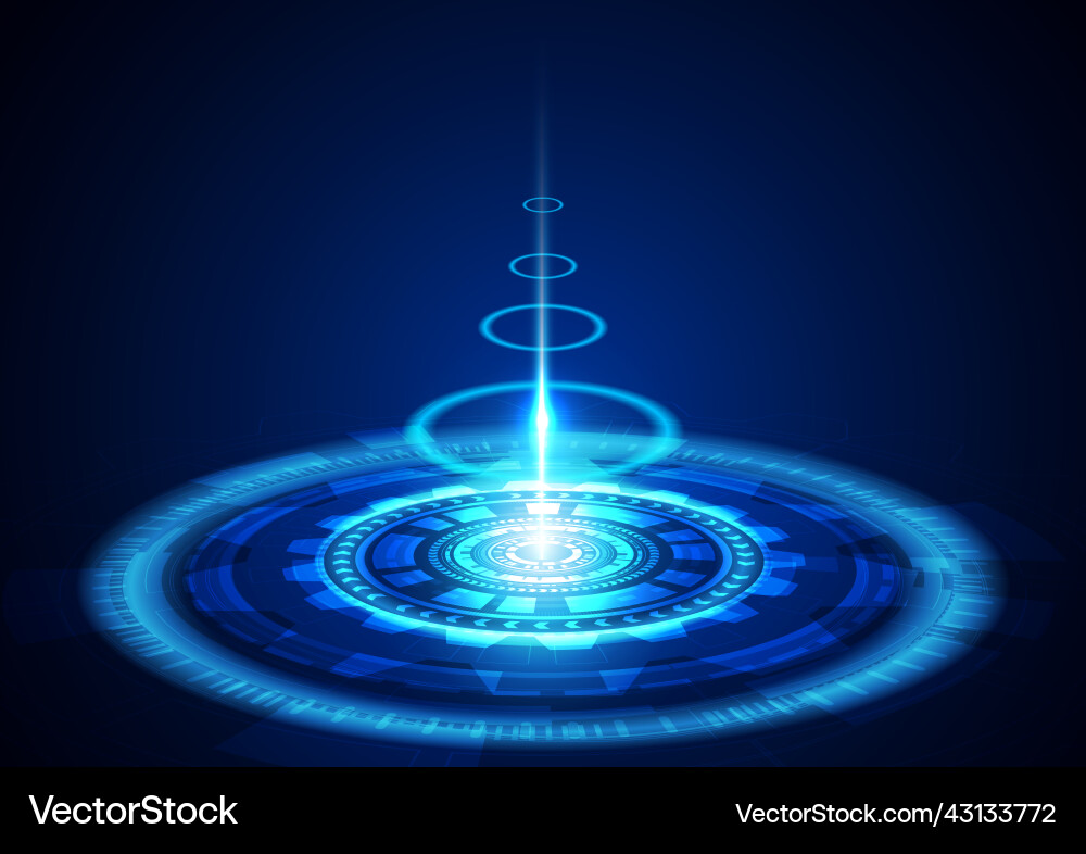 Technology background with hi-tech digital data Technology background with hi-tech digital data Vector Image