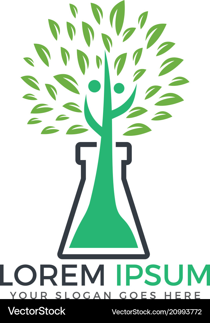 Tree Labor Logo Design Tree Labor Logo Design vektorbild