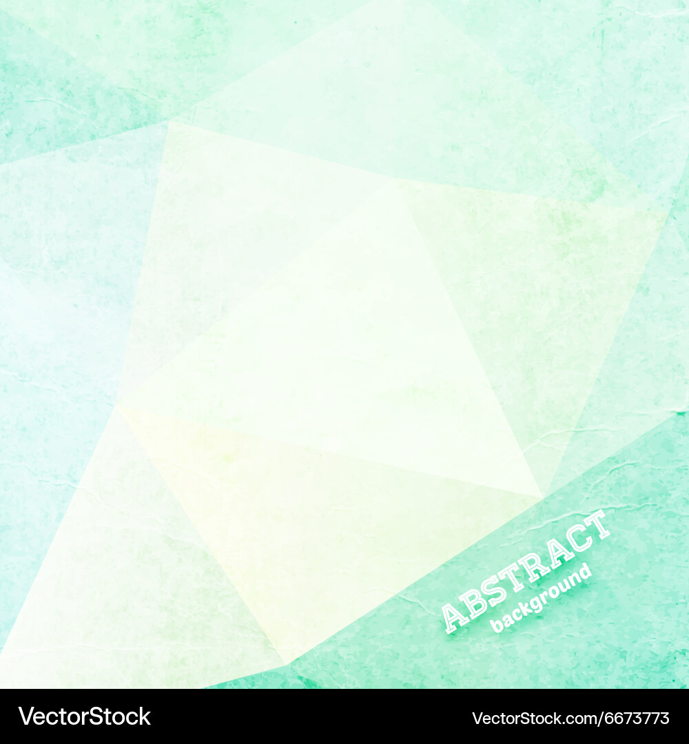 Abstract triangular background vector image