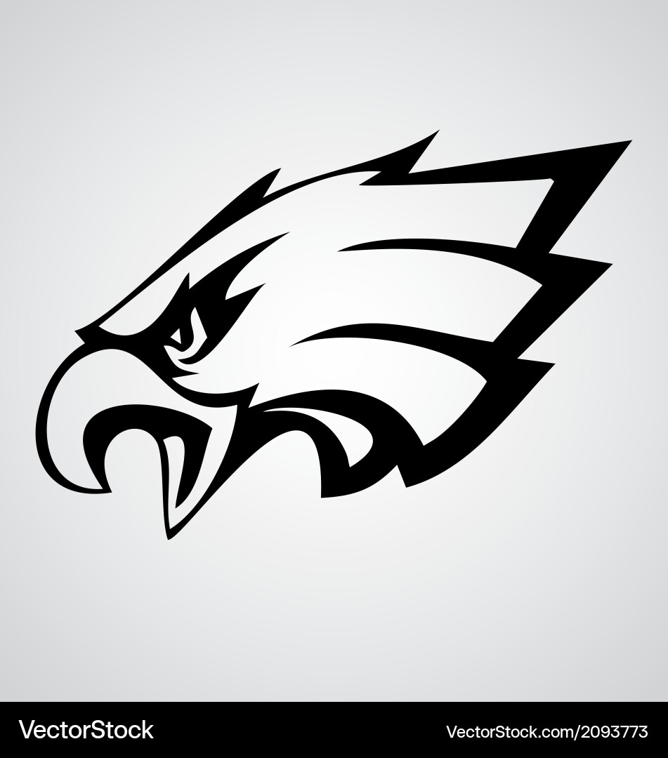 Eagle head Royalty Free Vector Image - VectorStock