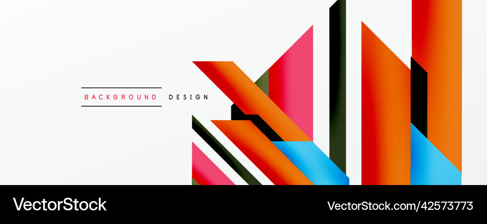 Minimal geometric abstract background dynamic 3d Minimal geometric abstract background dynamic 3d vector image