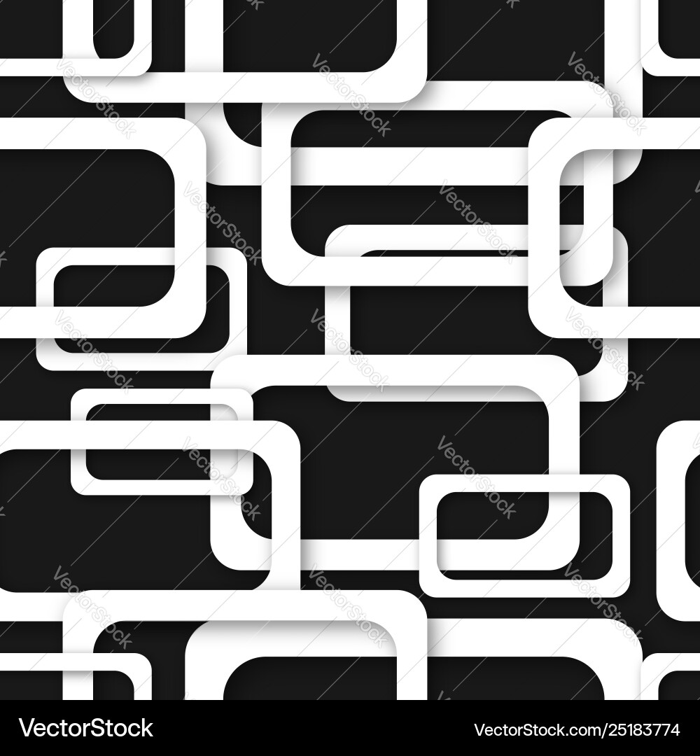 Abstract seamless pattern rectangle frames Abstract seamless pattern rectangle frames Vector Image