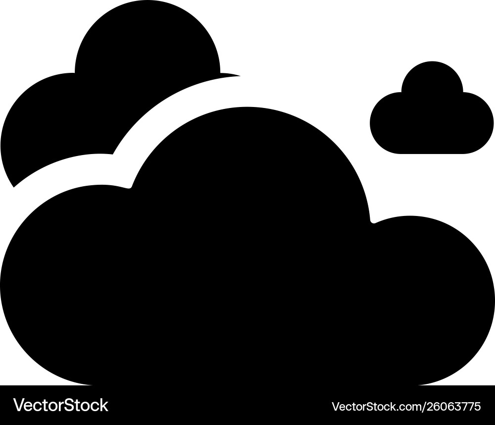 Cloud Computing Icon vector image
